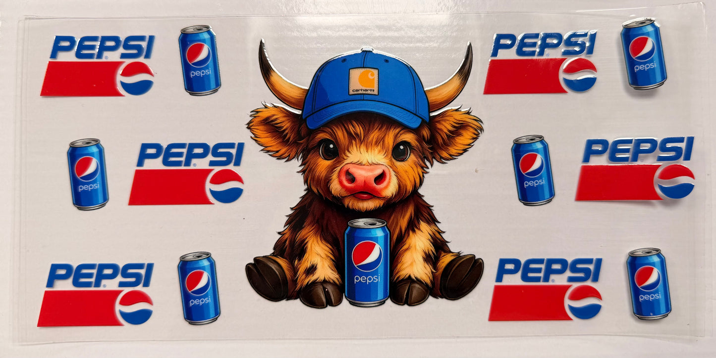 Pepsi highland cow
