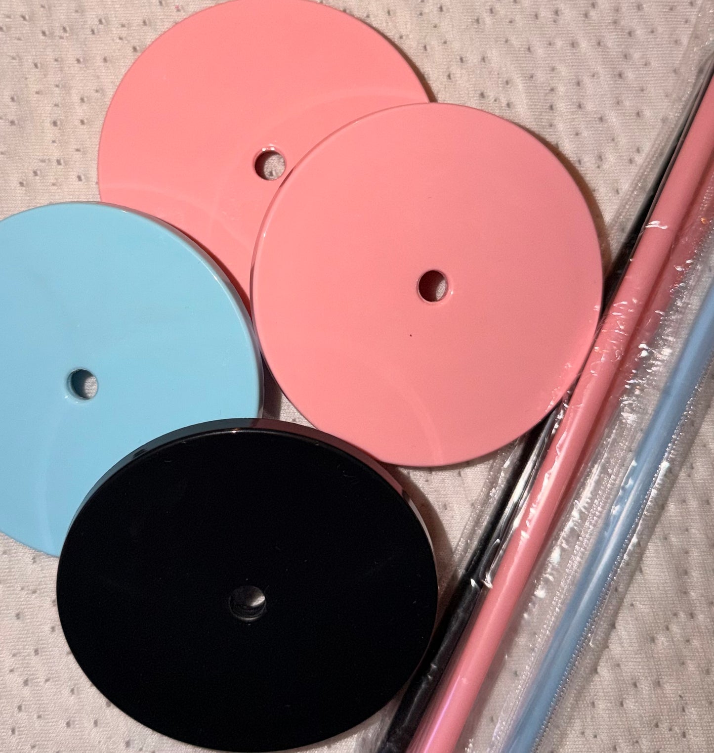 Add on - Tapered cup lid & straw