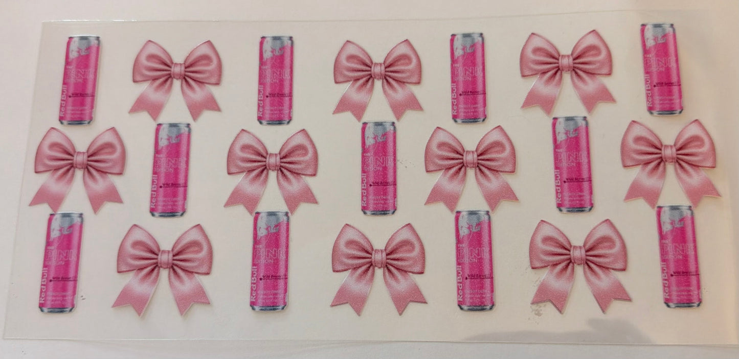 Pink red bull