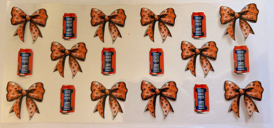 Irn Bru bows