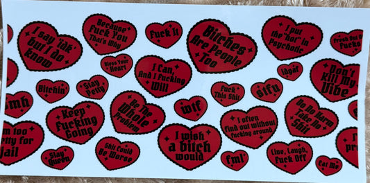 Swear hearts