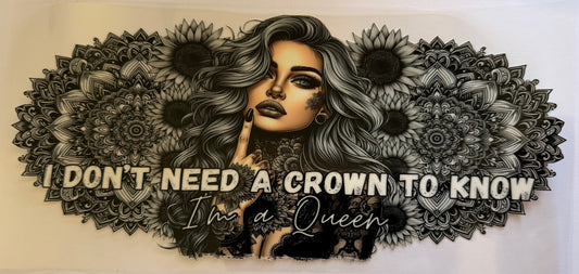 Don't need a crown
