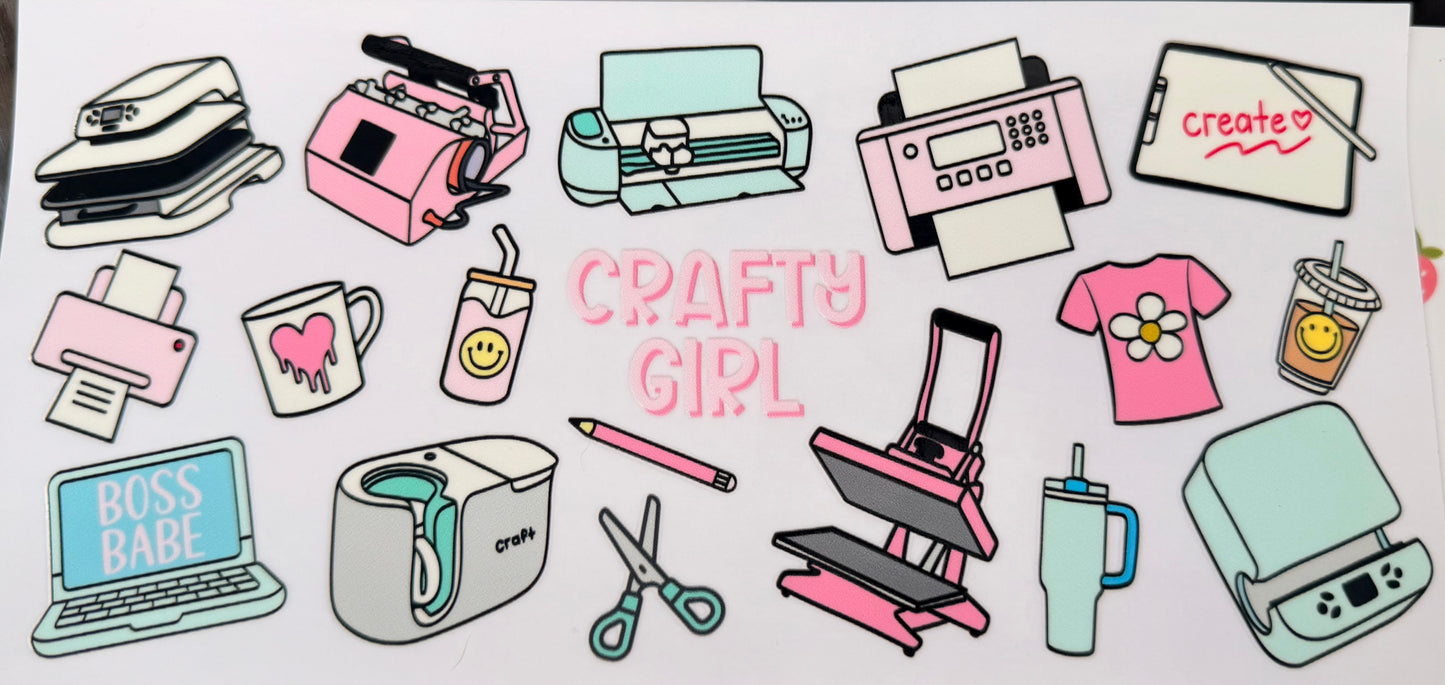 Crafty girl