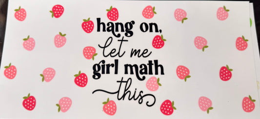 Girl math