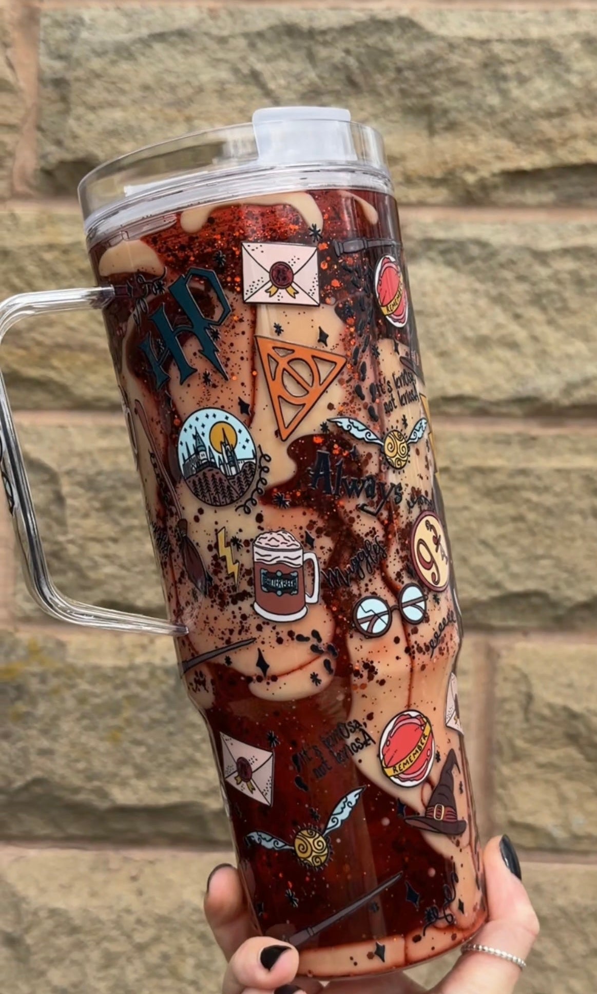 Harry Potter butterbeer 40oz stan lava