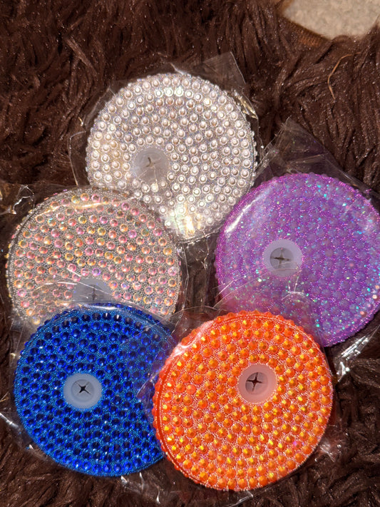 Add on - Rhinestone 16oz can lid