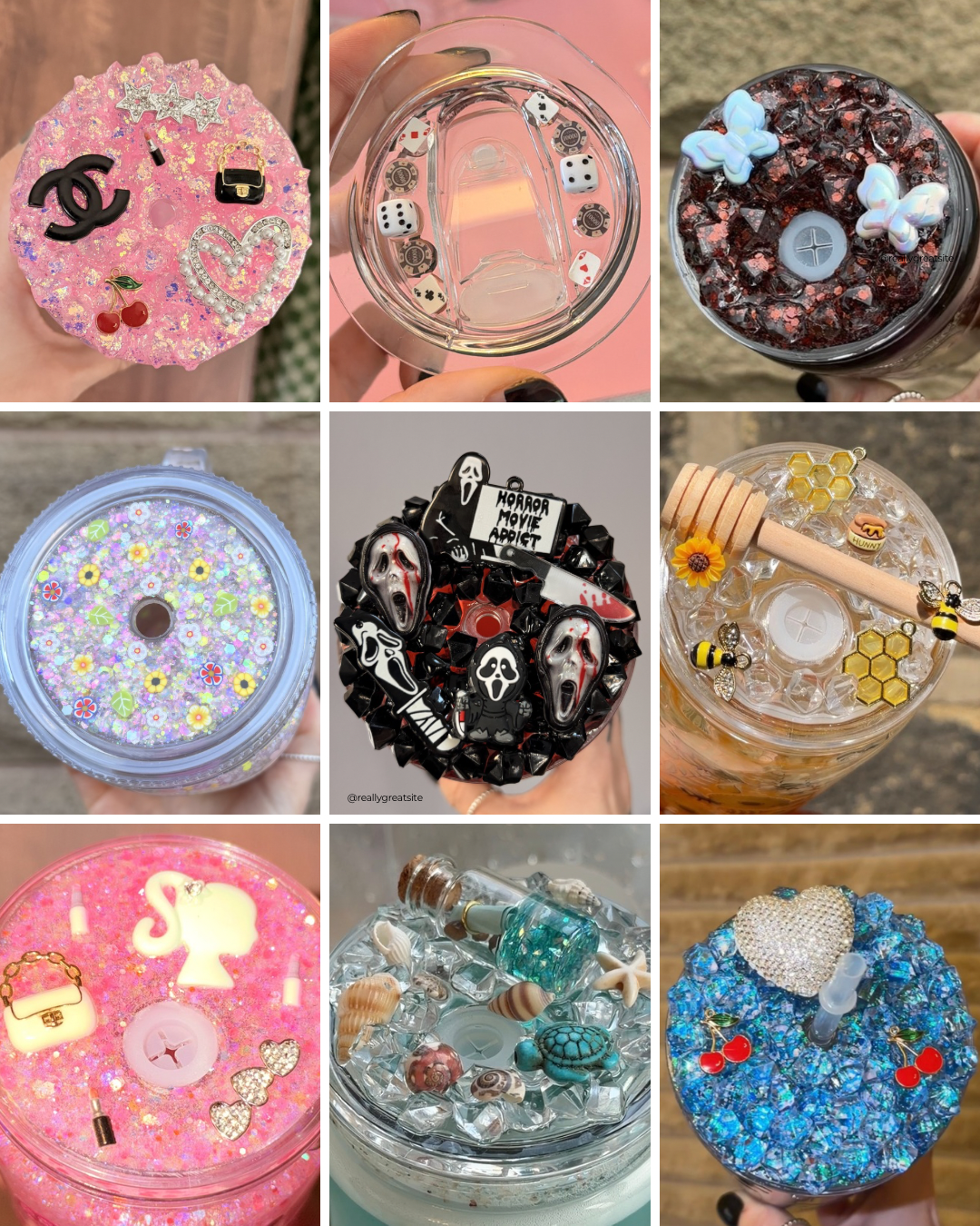 Add on - decorated lid