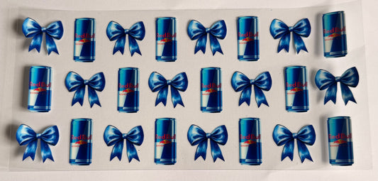 Red bull and bows