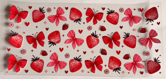 Strawberry and bows