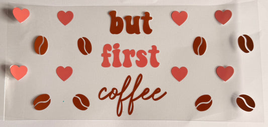But first, coffee