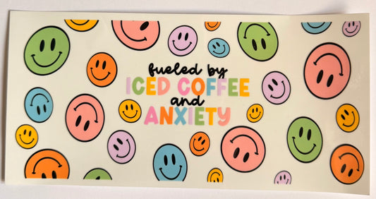 Iced coffee and anxiety