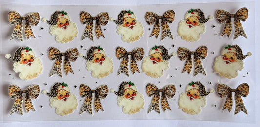 Leopard santas
